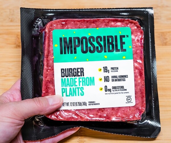 impossible foods burger package