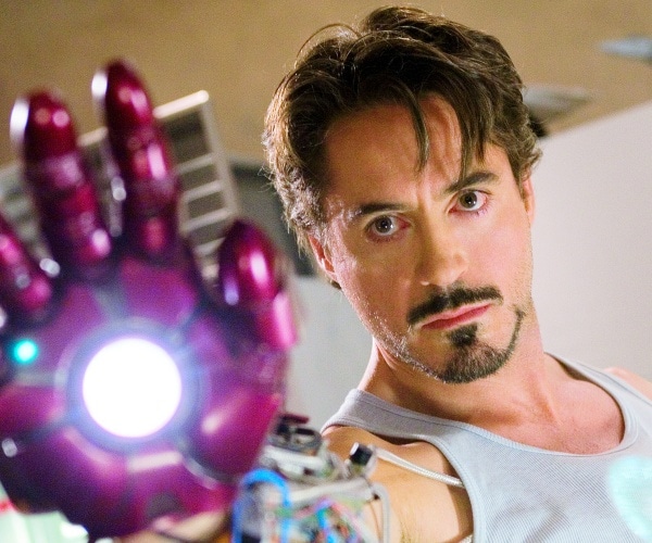 robert downey junior as iron man