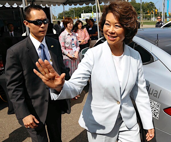 Transportation Secretary Chao Used FAA Jets Seven Times