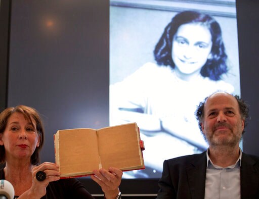 Dutch Researchers Read 2 Covered Pages of Anne Frank Diary