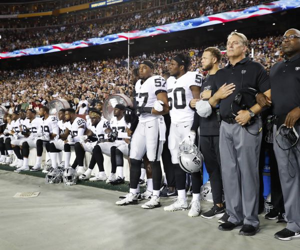 National Anthem Knee-Takers Defacing the Ultimate Monument