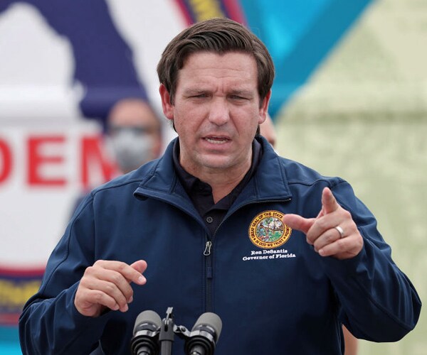 florida gov ron desantis speaks during a press conference in miami in 2020
