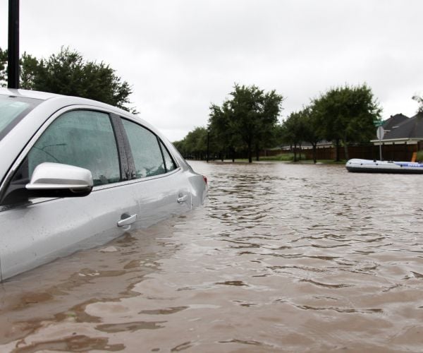 Waterlogged Cars to Flood Scrapyards Once Harvey Dries Up