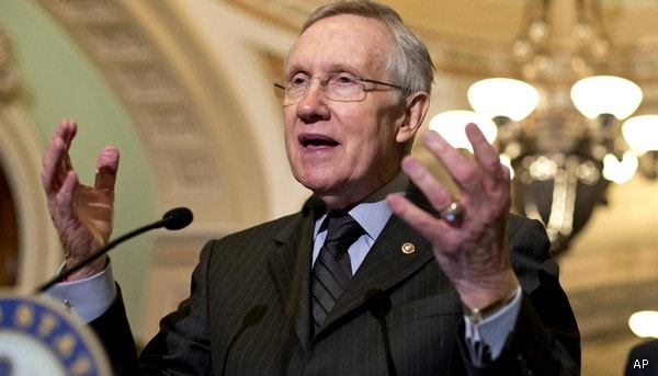 Senate's Reid: House Vote to Derail Obamacare a 'Waste of Time'