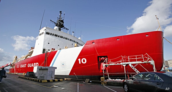 Polar Star Icebreaker Leaves To Rescue 2 Ships in Antarctica