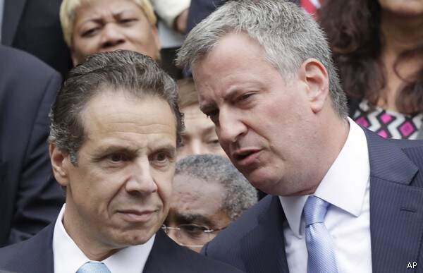 Cuomo Offers De Blasio Blank Check for NY Pre-K Program