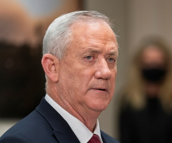 benny gantz speaks at the pentagon