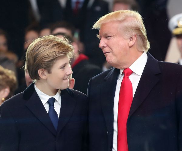 Chelsea Clinton: Barron Trump 'Deserves the Chance to Be a Kid'