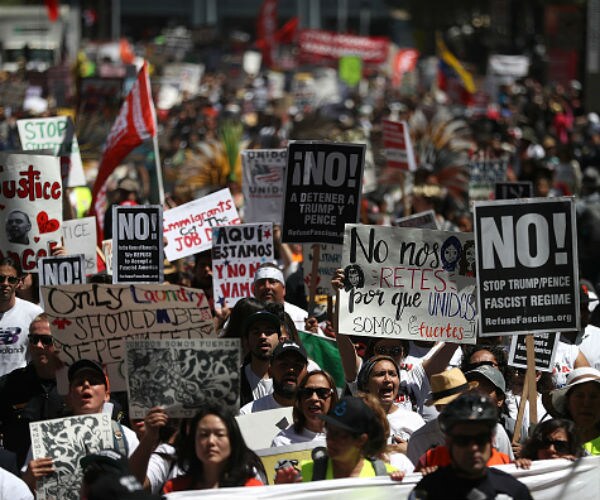 May Day Immigration Protests Target Trump, Fall Elections