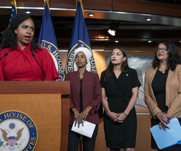 reps. ayanna pressley, ilhan omar, alexandria ocasio-cortez and rashida tlaib