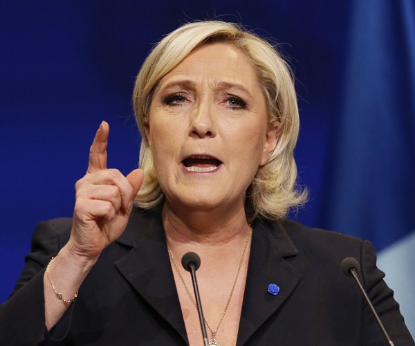 Marine Le Pen Allegedly Copies Ex-Opponent's Speech