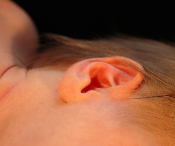 baby's ear