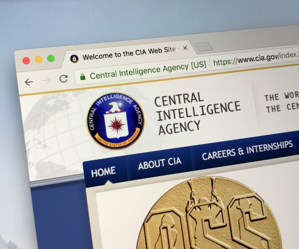 cia website is shown