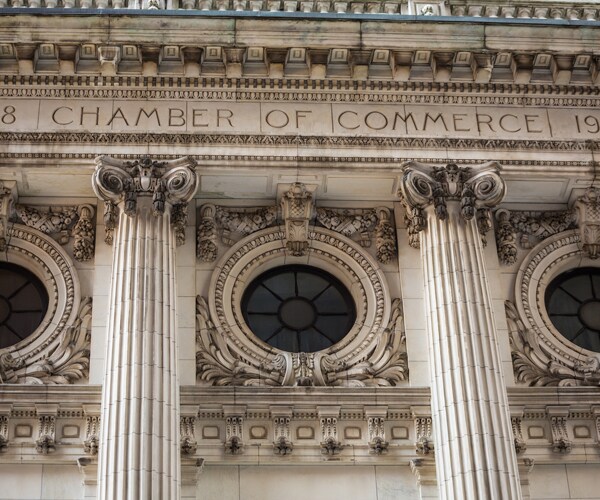 A Chamber of Commerce building in New York City