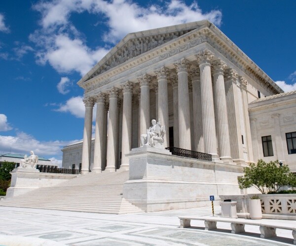 supreme court building seen from the outside