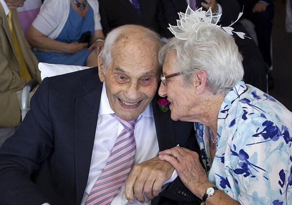 World's Oldest Newlyweds: Couple, 103 and 91, Marry in England