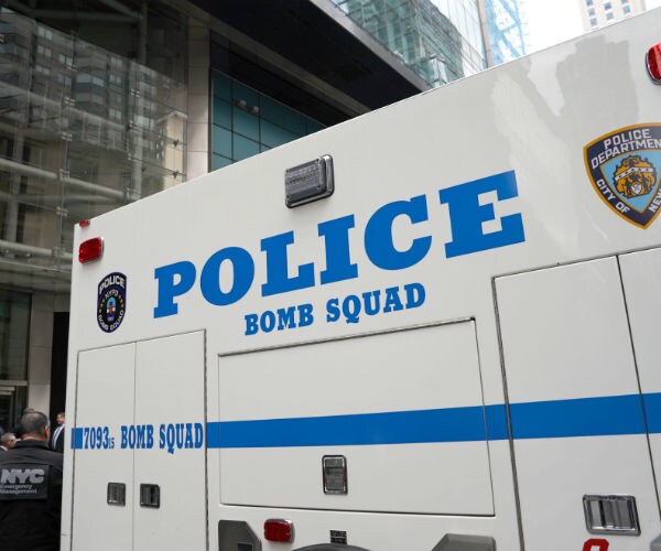 bomb squad car in new york city