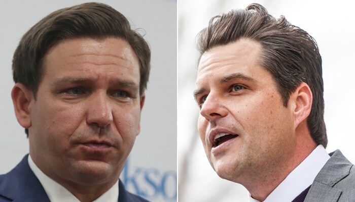 Gaetz Touts Florida Gov. DeSantis<br class='hidem'> for White House Run in 2024