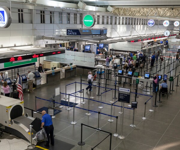 a security check area at minneapolis-st. paul international airport