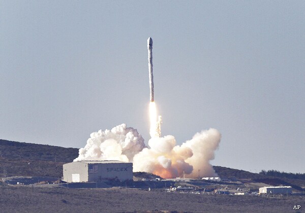 SpaceX Rocket Blasts Off Carrying Space Weather Satellite