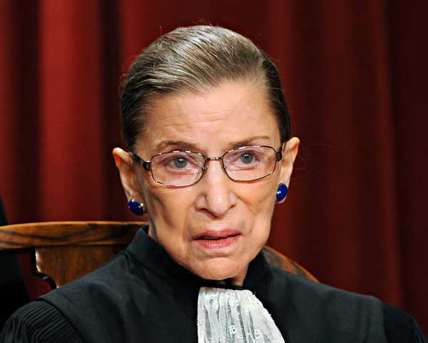 Ginsburg Stresses 'Constitution' While Officiating Same-Sex Wedding