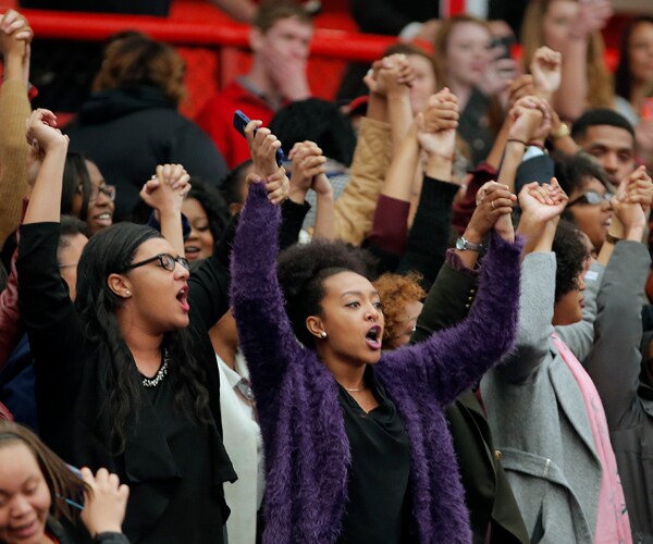 Black Students at Trump Rally Escorted Out, but Who Ordered It?