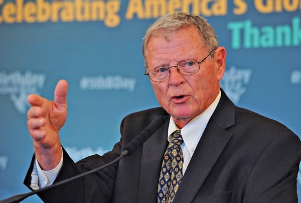 GOP's Inhofe: 'We're at War Right Now' 