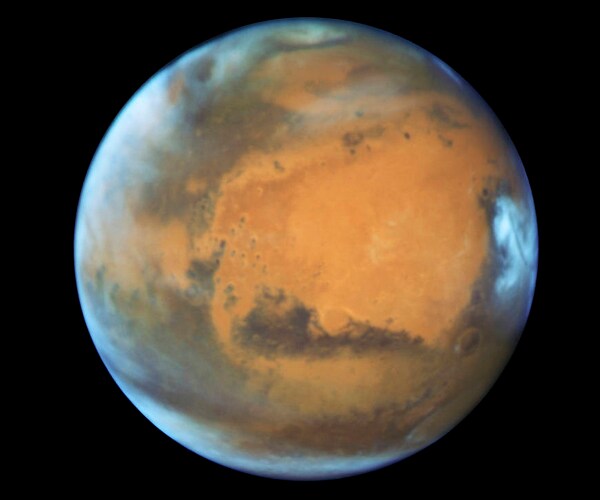 Snowstorms on Mars Don't Stick, So No Winter Olympics There