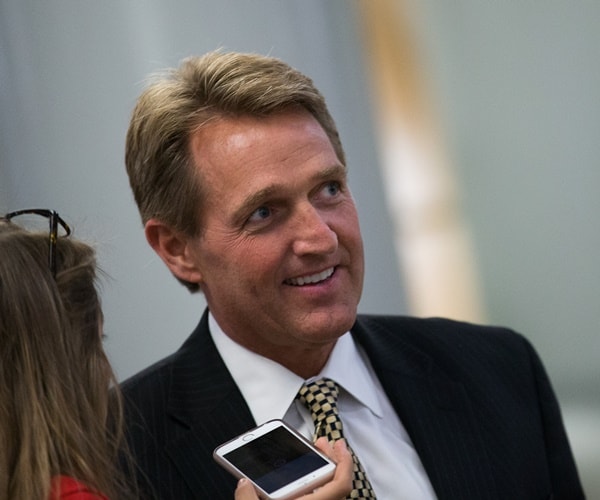 Jeff Flake: Trump Puts Arizona 'Up For Grabs'  