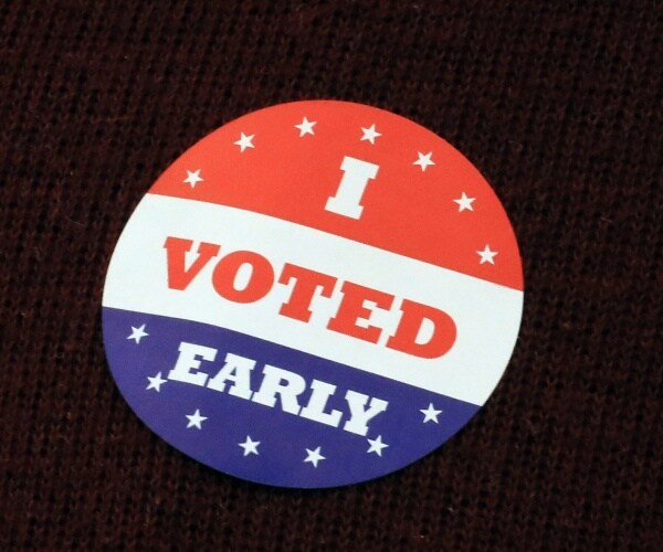 i voted early sticker