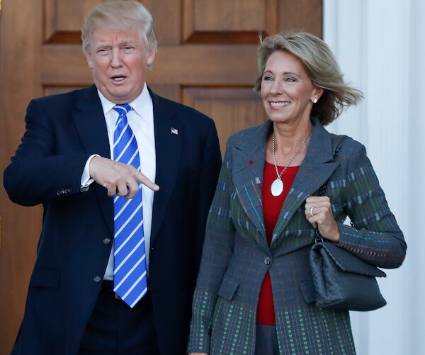 Betsy DeVos Named Education Secretary