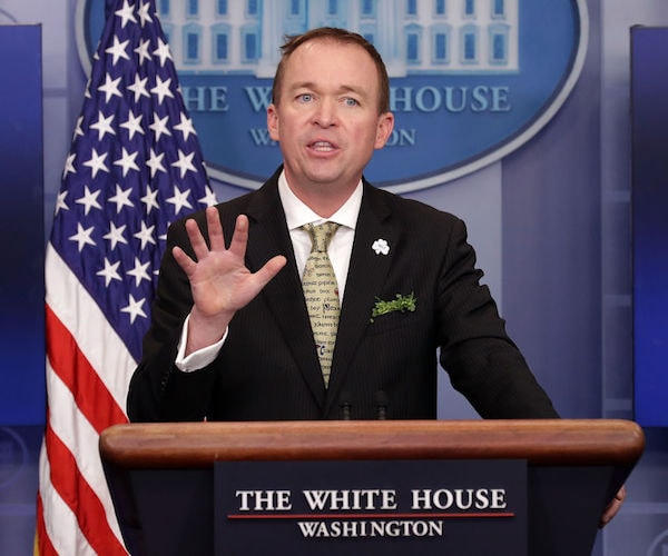 Mulvaney: Climate Change a 'Waste of Your Money,' Budget Director Says