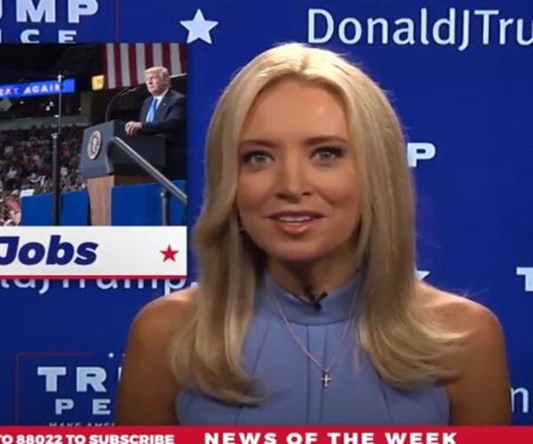 Kayleigh McEnany Moves From CNN to Anchor Pro-Trump 'News of the Week' Segment