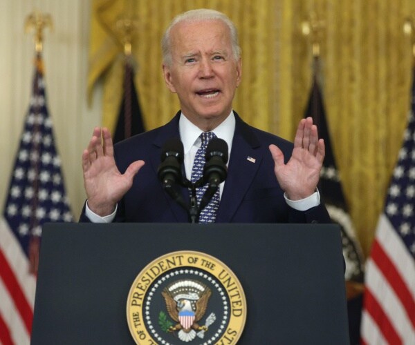 Biden: Likely Can't Intervene in States' Mandates, But Looking Into It