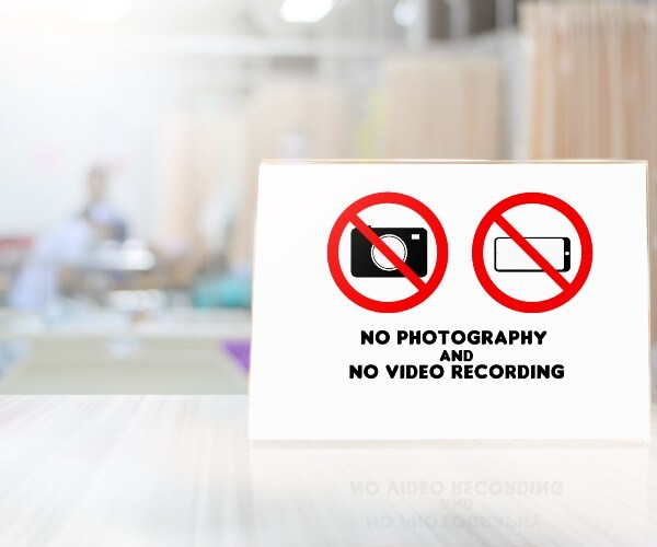 no photos no videos hospital or clinic setting 