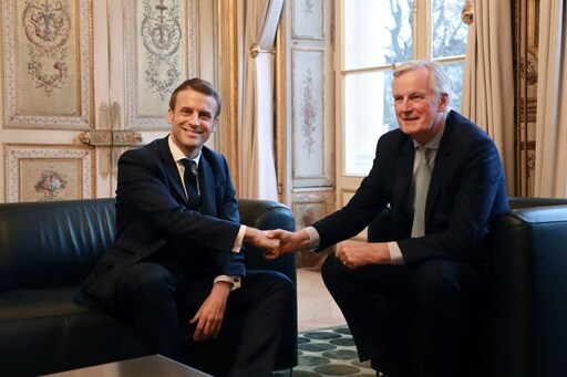 New Center-right Government in France Announced 2 Months after Divisive Elections