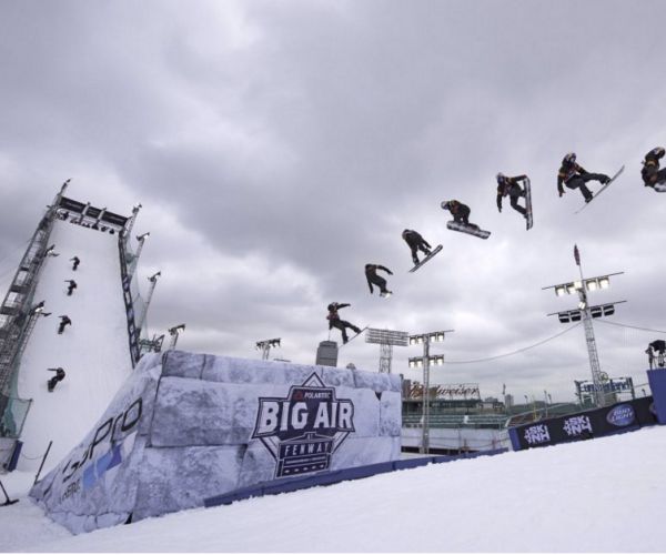 Fenway Park Ski Jump Takes the Place of Green Monster for Big Air Competition