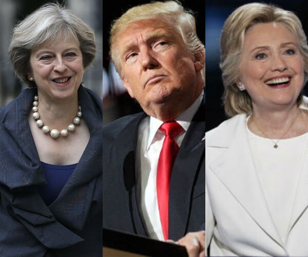 Theresa May, Trump, Clinton Top Bloomberg's 50 Most Influential