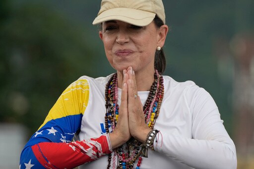 Venezuela Opposition Leader Provides Hope for Many, Even Though She Isn't on the Presidential Ballot