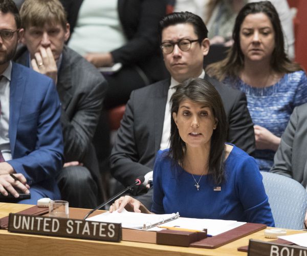 Nikki Haley: US 'Locked and Loaded' If Syria Uses Chemical Weapons Again