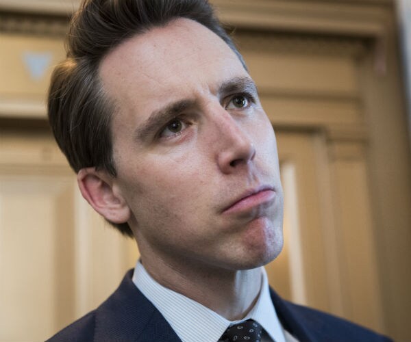 sen. josh hawley is shown