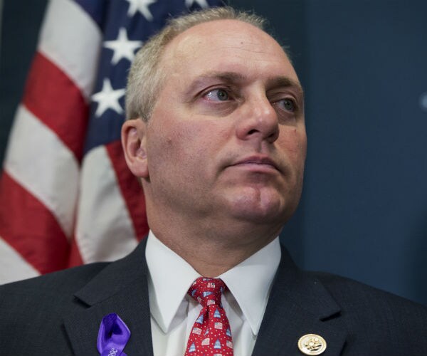 Rep. Scalise Calls Into GOP Whip Meeting, Ready to Return