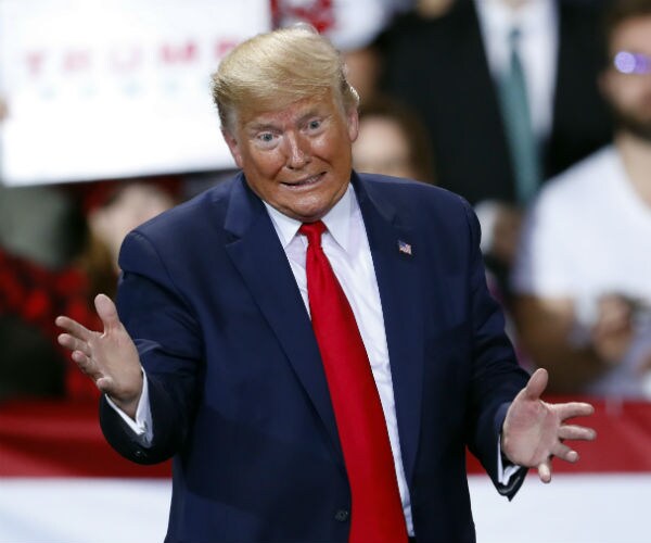 President Donald Trump speaks at a campaign rally in Battle Creek, Mich., Wednesday, Dec. 18, 2019. 