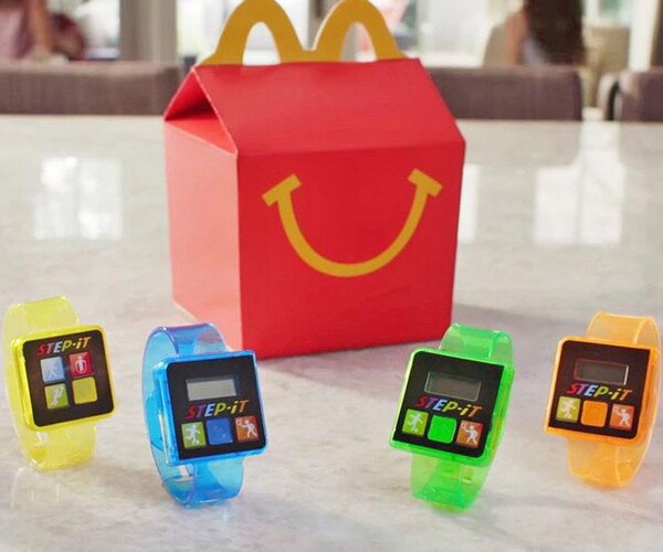 Happy Meals Fitness Trackers Were a Rash McDonald's Promo