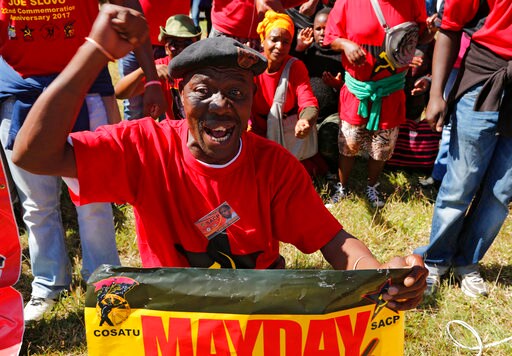 South African President Jeered at May Day Rally