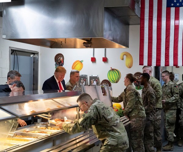 Trump in Afghanistan for Surprise Thanksgiving Visit