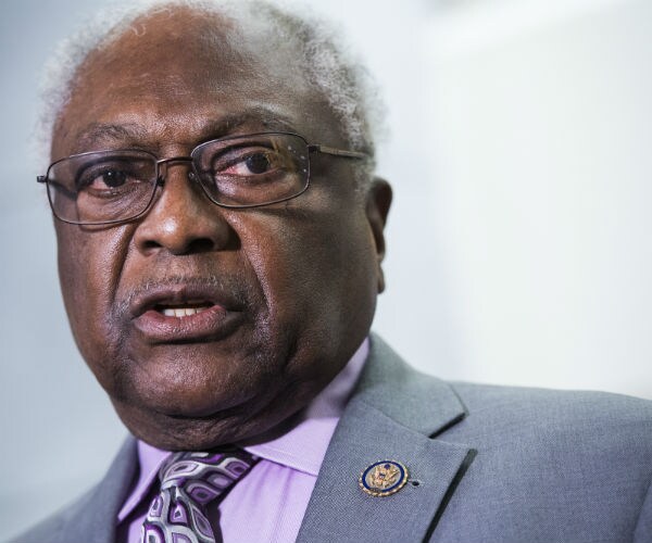 House Majority Whip James Clyburn is shown