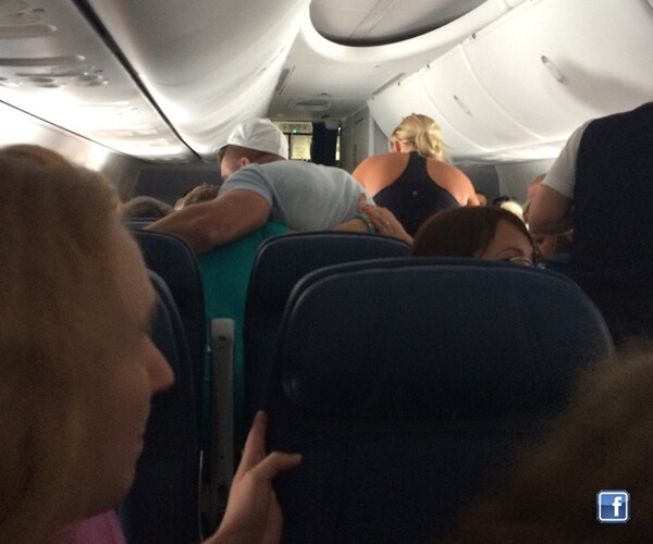 Tim Tebow Prays With Flight's Passengers After Man Collapses