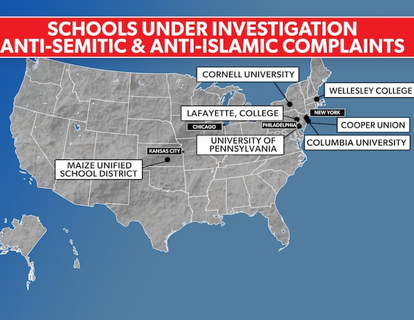 US Colleges Face Probes over Alleged Antisemitism