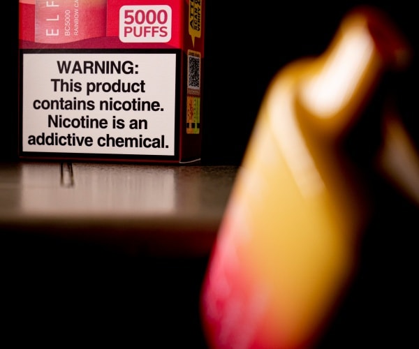 nicotine vape product